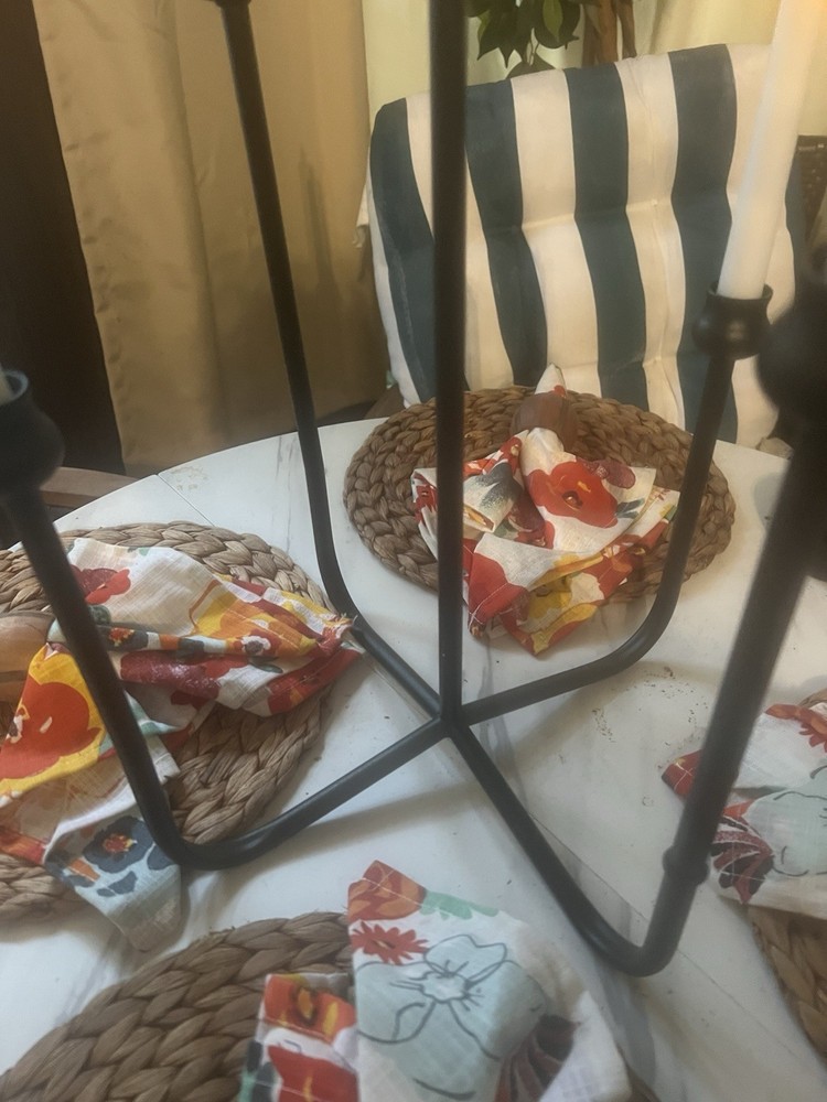 Five Arm Table Candle Sconce Candle Holder
