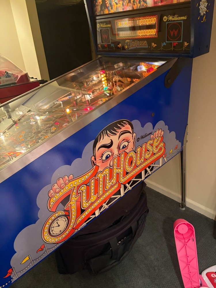 Original 1990 Williams Funhouse Pinball Machine