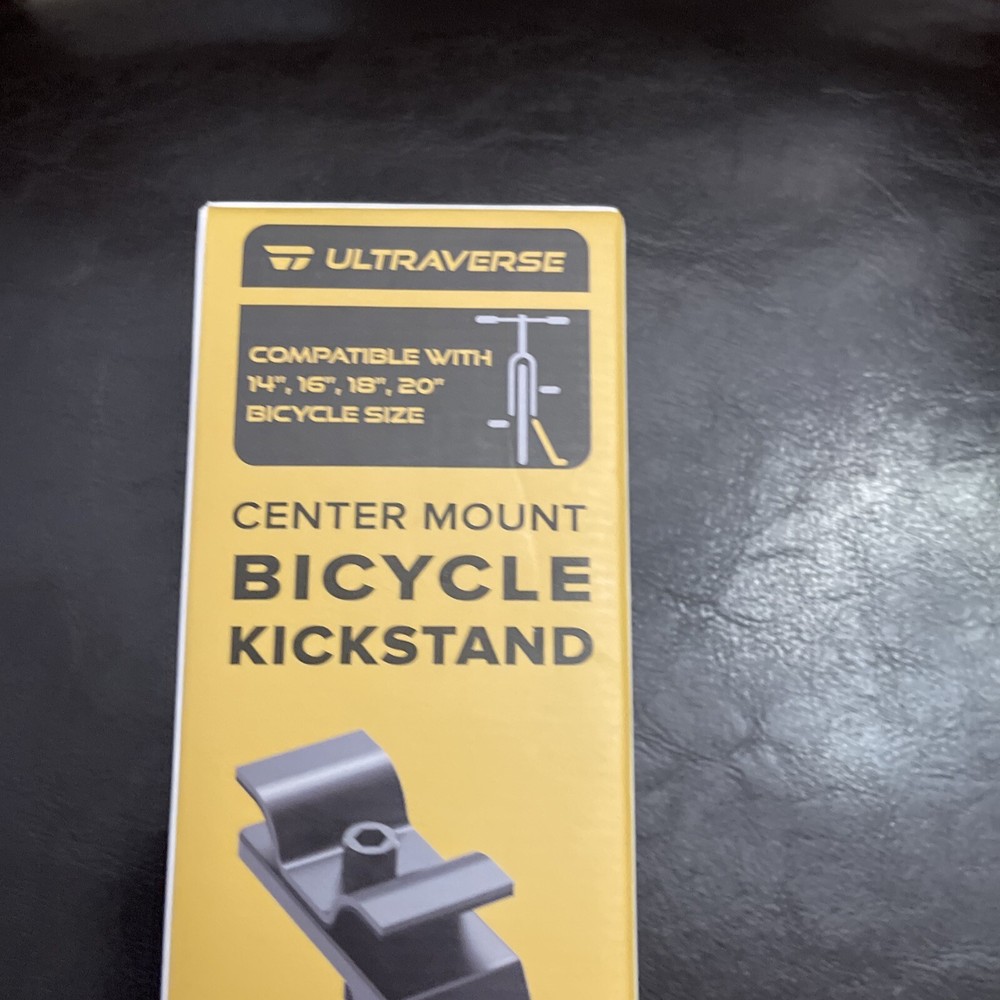 Ultraverse Center Mount Bicycle Kickstand. C2