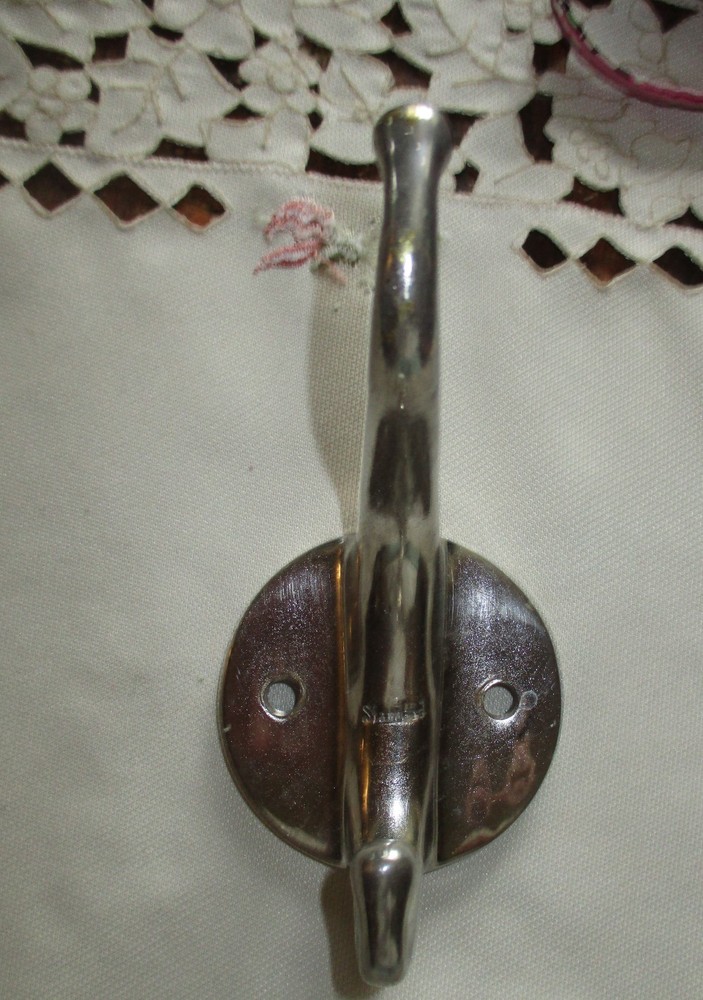 LARGE STANDARD DOUBLE HOOK ROBE HOOK BATH