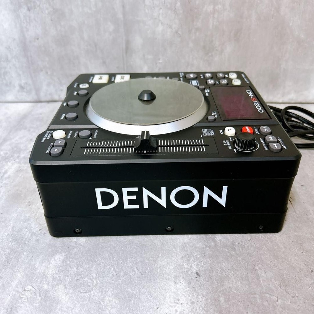 Denon DJ DN-S1200 single Portable CD/MP3 USB Player MIDI Controller #0004