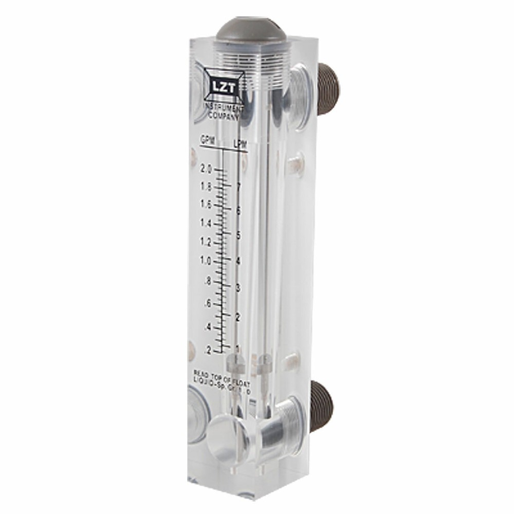 1/2" PT Male Thread Water 2.0 GPM Flow Measuring Panel Flow meter