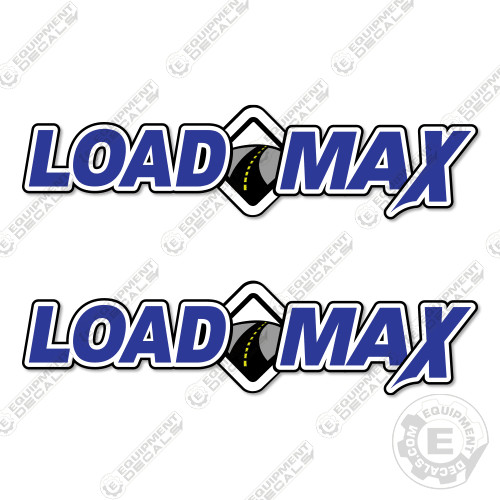 Fits Load-Max Decal Kit Trailer - 7 YEAR OUTDOOR 3M VINYL!