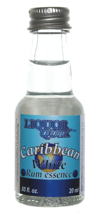 Liquor Quik Natural Rum Essence 20 mL (White Caribbean Rum)
