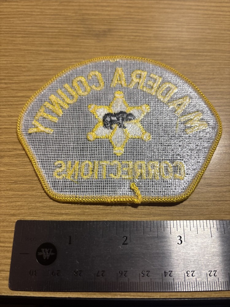 Madera County CA Corrections Patch