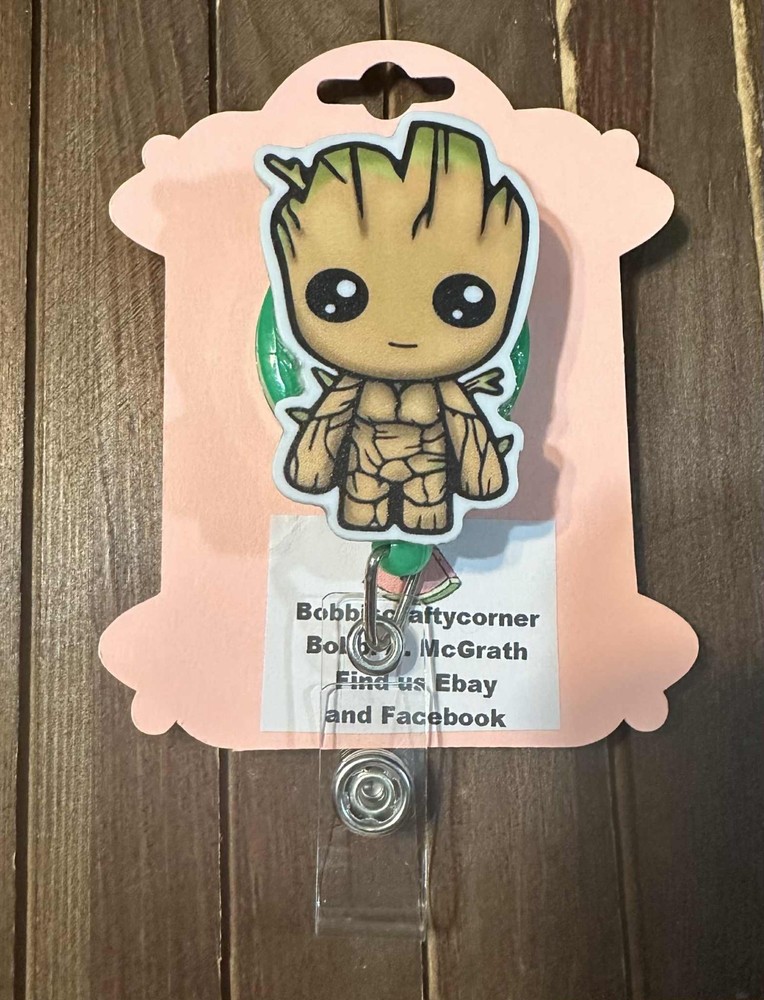 Groot badge reels