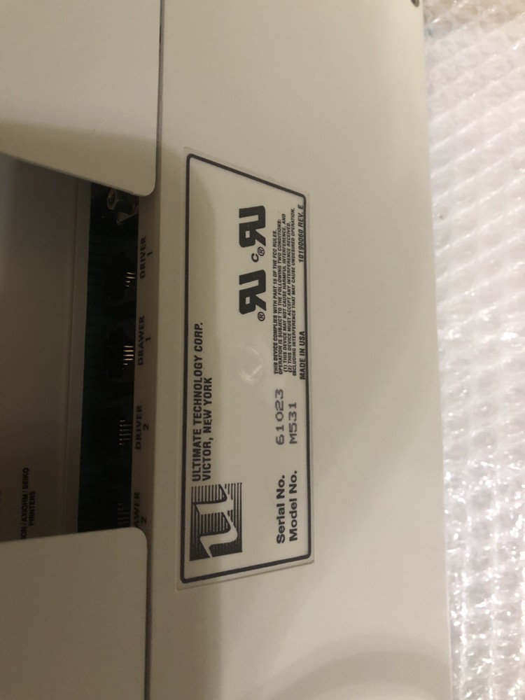 UTC Ultimate Technology Corp POS M500 Keyboard