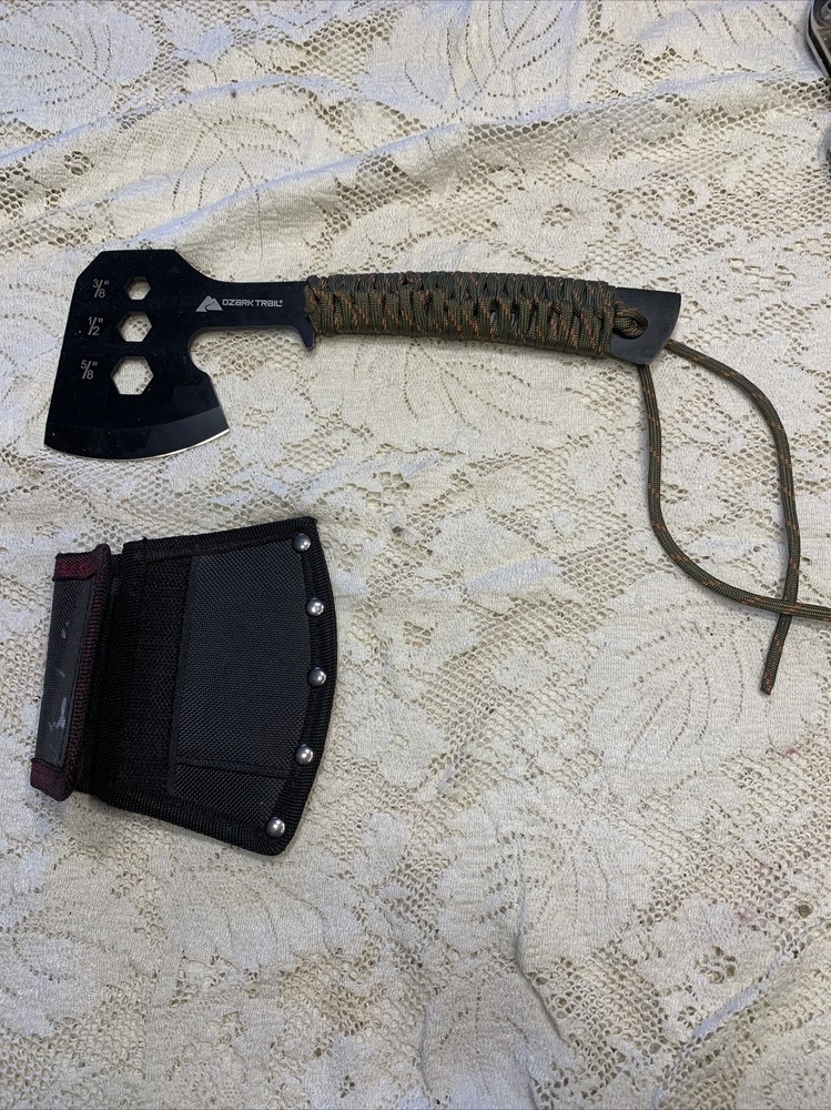 Ozark Trail Paracord Handle Hatchet with case