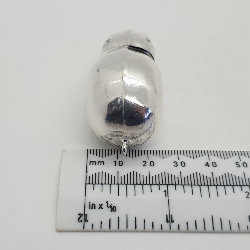 Sterling Silver Mouse Vesta Case Match Holder