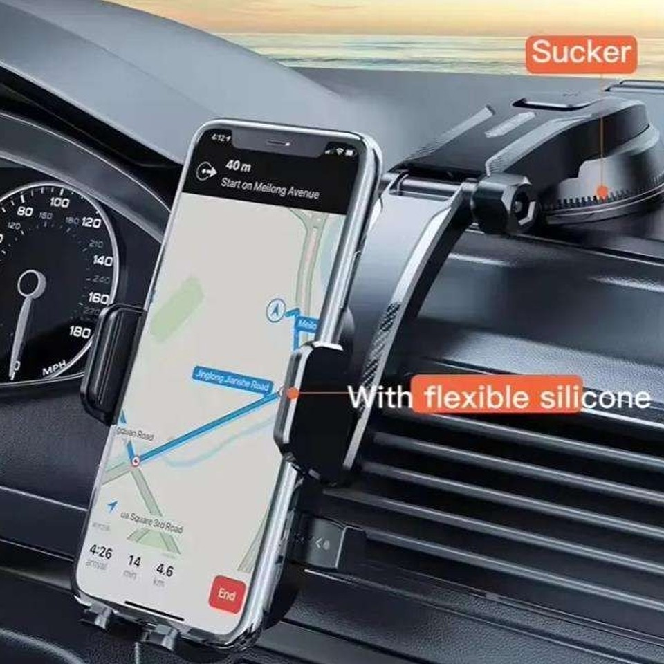 Universal Car Mobile Phone Holder Mount Windscreen Dashboar Stand Cradle GPS PDA