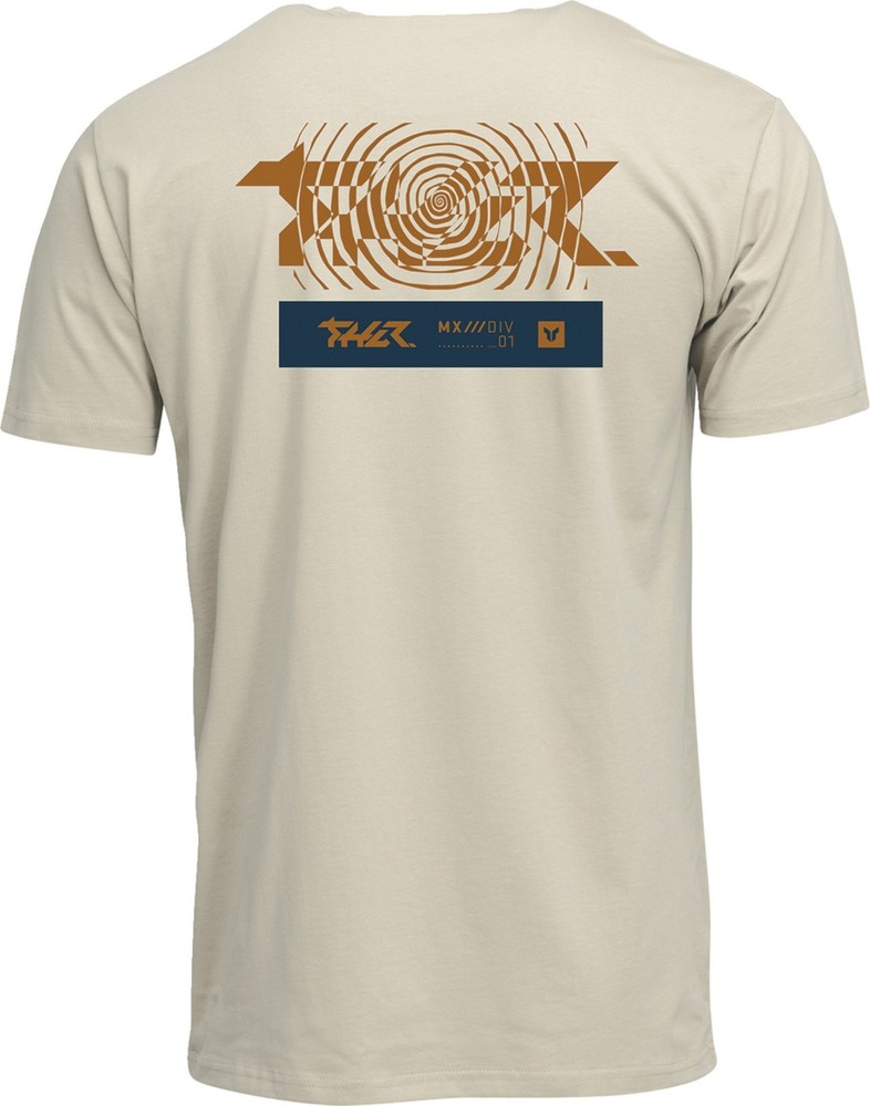 Thor Mind Control Mens Short Sleeve T-Shirt Cream