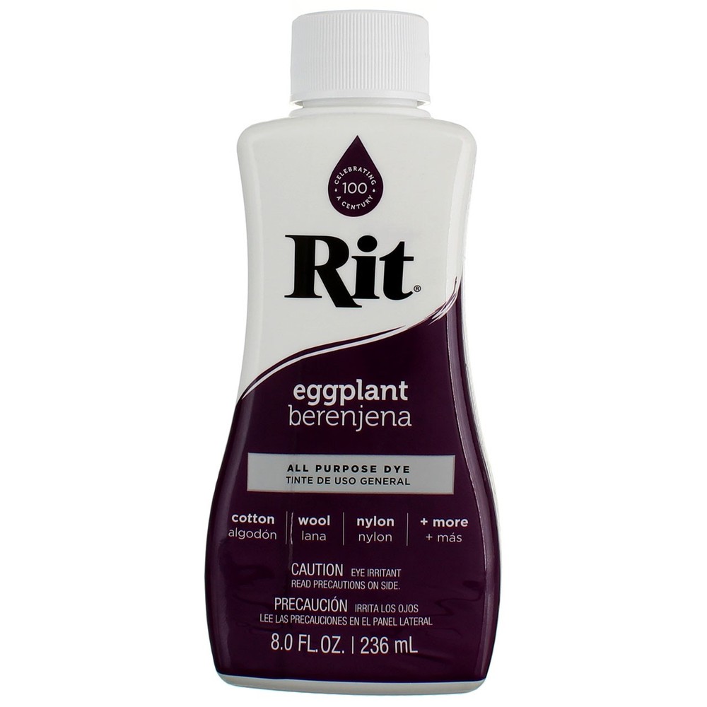 Rit All Purpose Dye, Eggplant, 8 fl oz