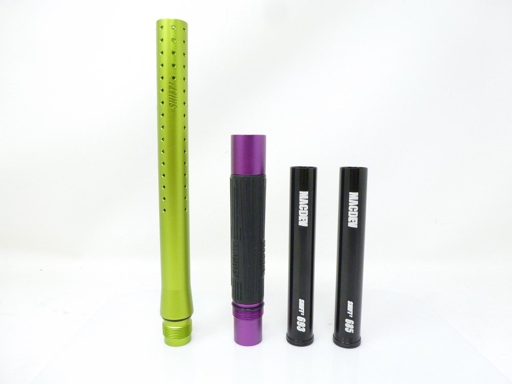 NEW 14" MACDEV SHIFT 2 BARREL KIT PURPLE LIME AUTOCOCKER THREAD CLONE CYBORG EGO