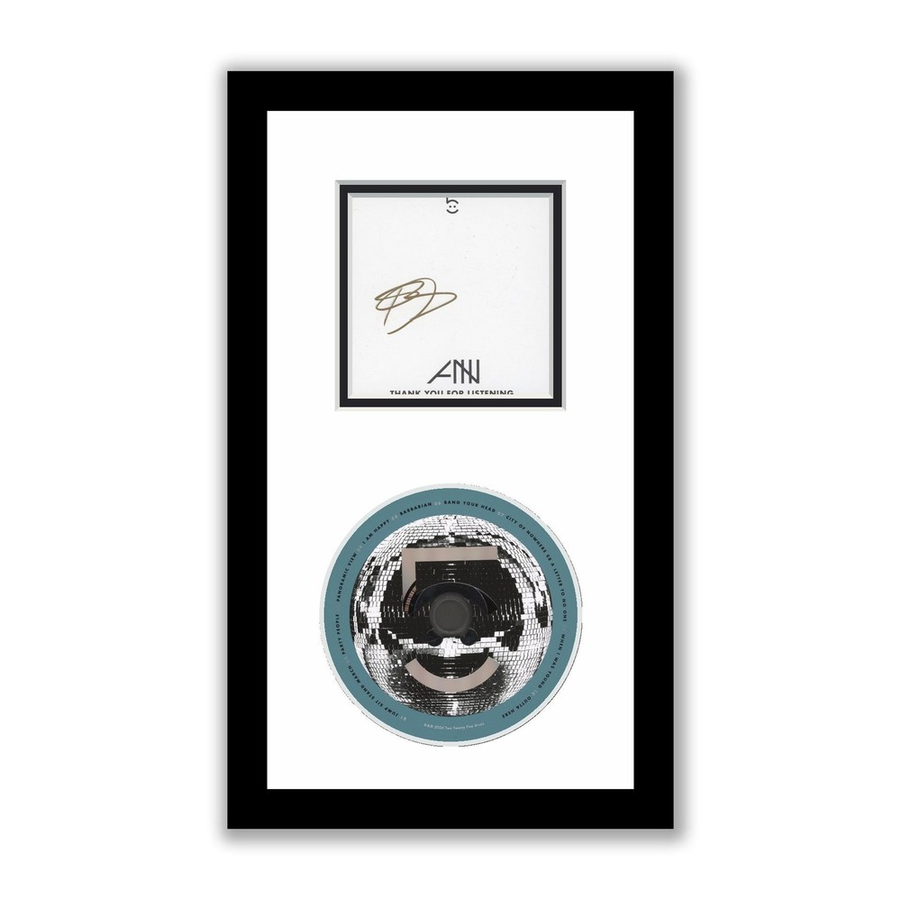 Awolnation Autographed Signed Framed CD The Phantom Five ACOA