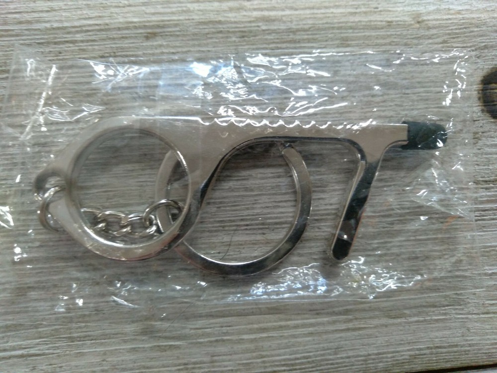 No Touch Antimicrobial Tool Keychain