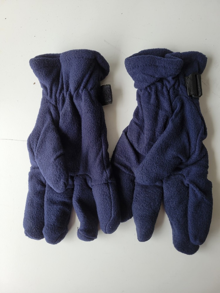 2 PACK Men's Fleece Lined Adjustable Warm Winter Gloves