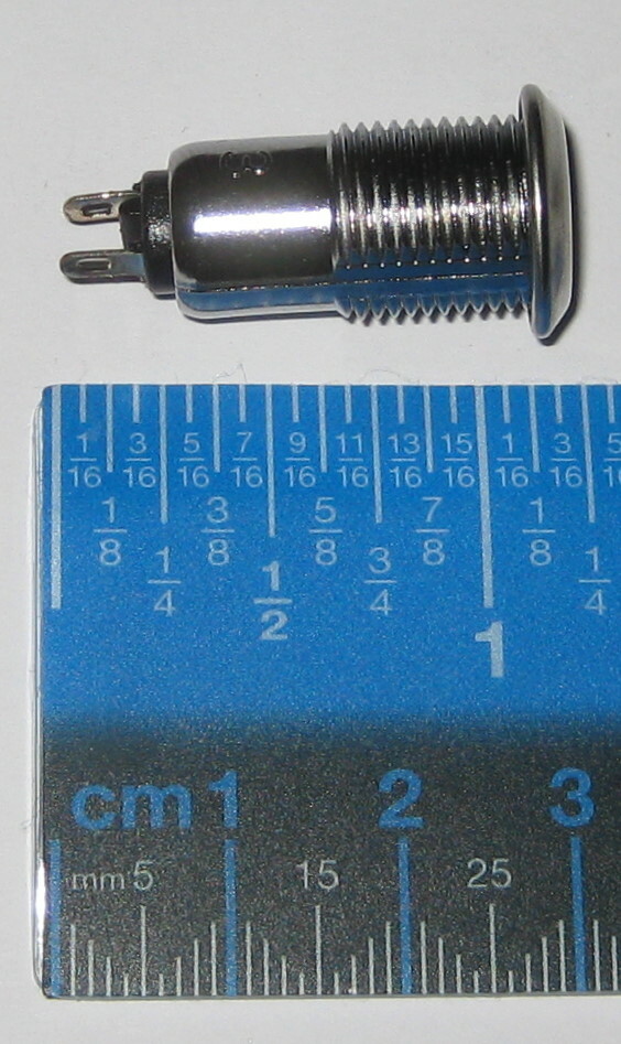 2 X SPST Rotary Keylock Switch - 2 Position Switchlock - 1/2" Dia. Panel Mount