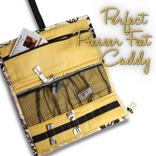 Perfect Presser Feet Caddy Pattern by Sue O'Very