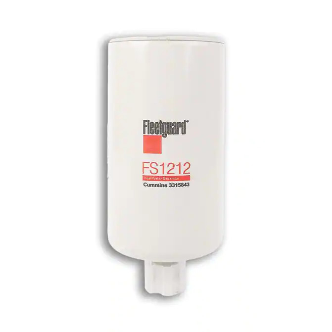 FS1212 Fleetguard Fuel/Water Separator Spin-On Filter ( 3 PACK )