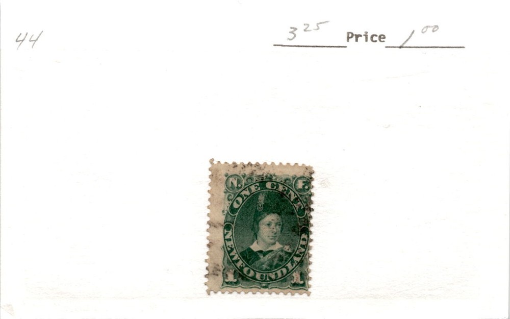 Newfoundland, Postage Stamp, #44 Used, 1887 (AC)