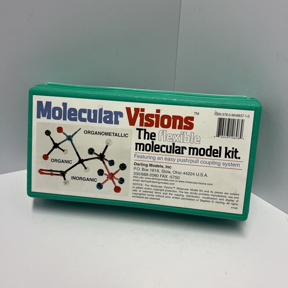 Molecular Visions Flexible Molecular Model Kit Chemistry Educational Set