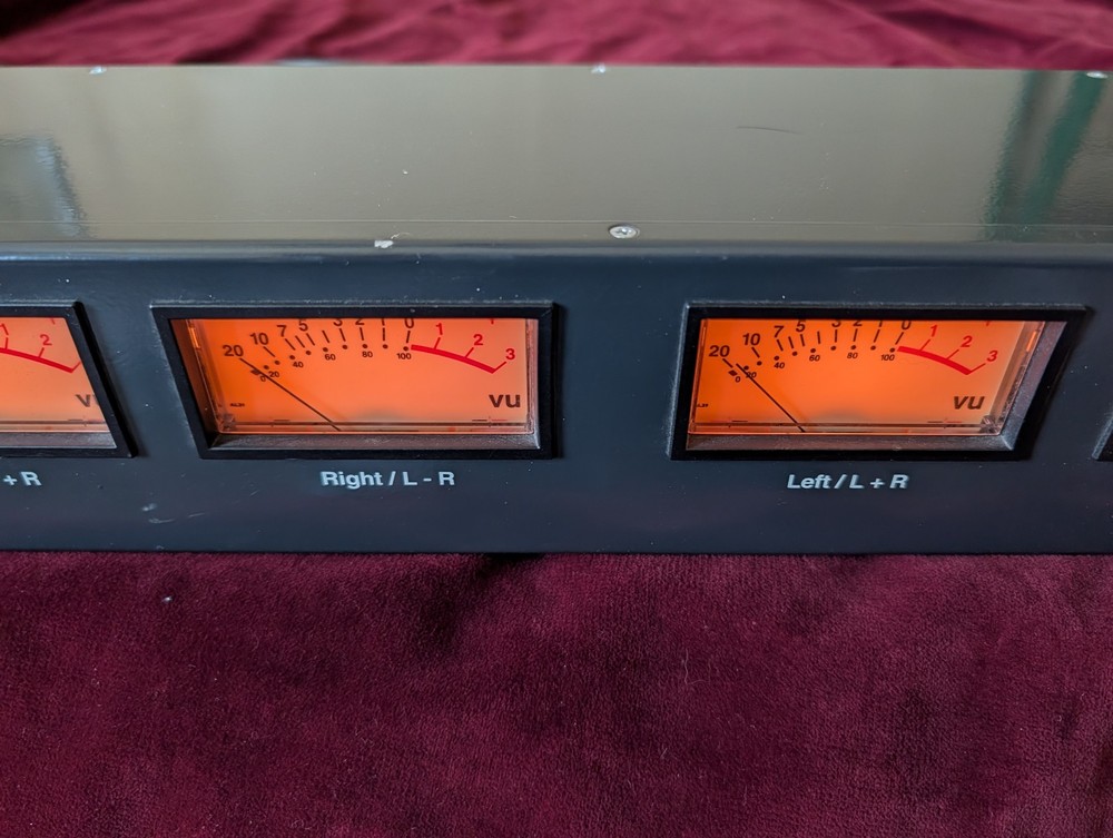 logitek 4vub 4 vu meter fully adjustable and 100% working