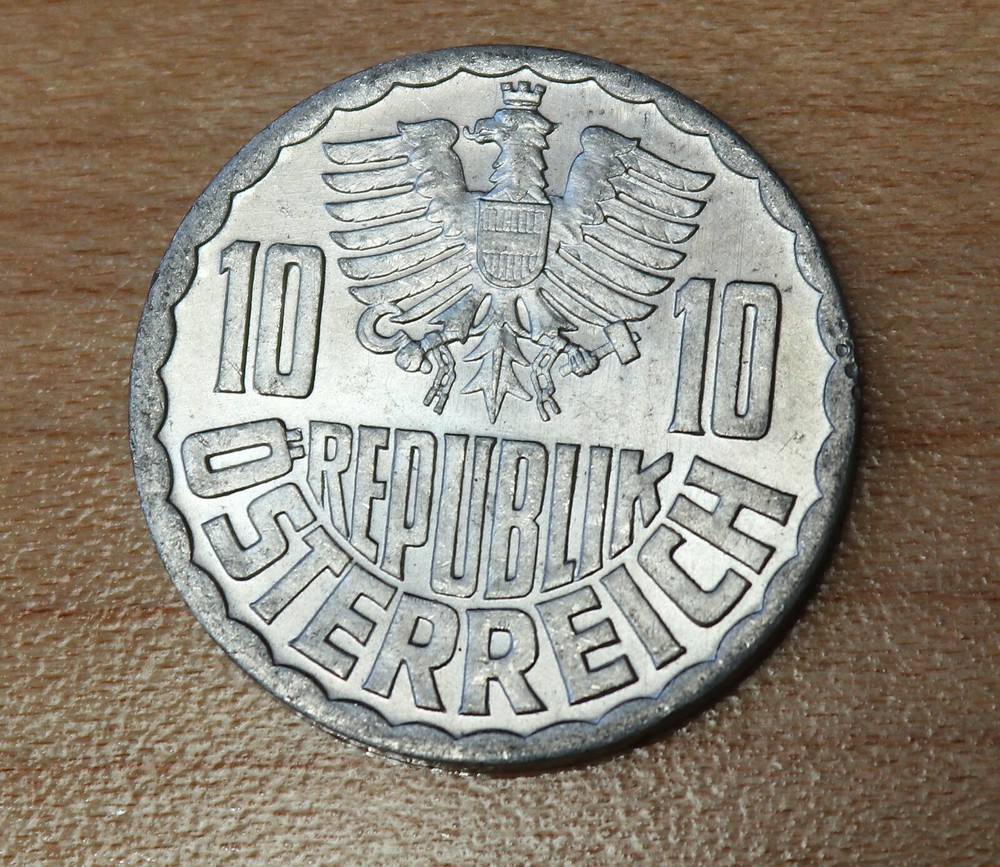 1957 Austria 10 Groschen
