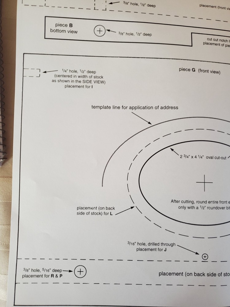 Vintage Cherry Tree woodworking pattern