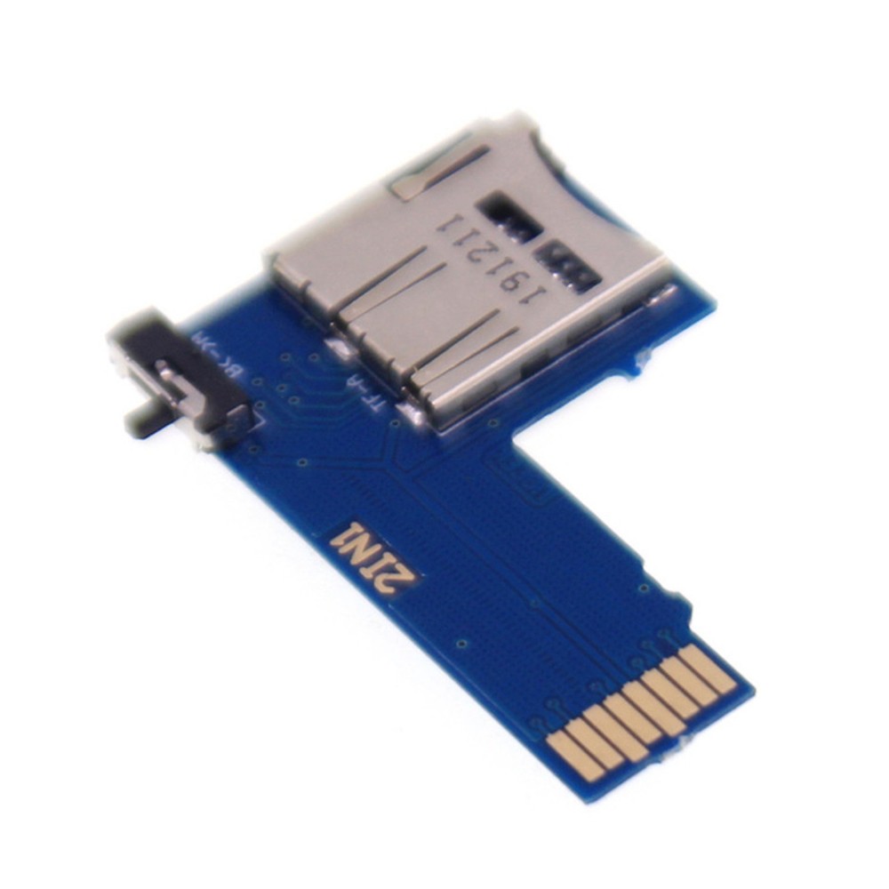 Dual System Dual TF Card Adapter Memory Board for Raspberry Pi 4B/3B+/3B/ Zero W