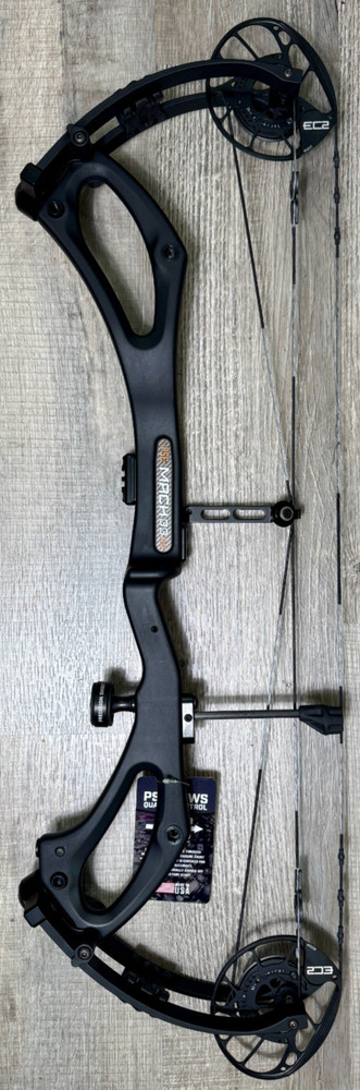 PSE Mach 33 EC2 Right Hand 80LB Black Carbon Bow New