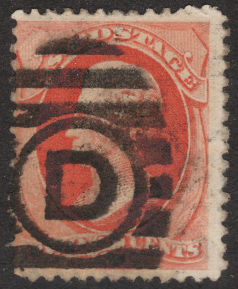 Scott #183 1879 Bold Ellipse Cancel     MSP05-17