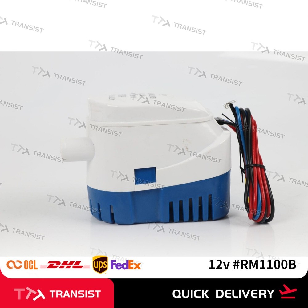 new arrival Rule Mate 1100 Automatic Bilge Pump 12v #RM1100B