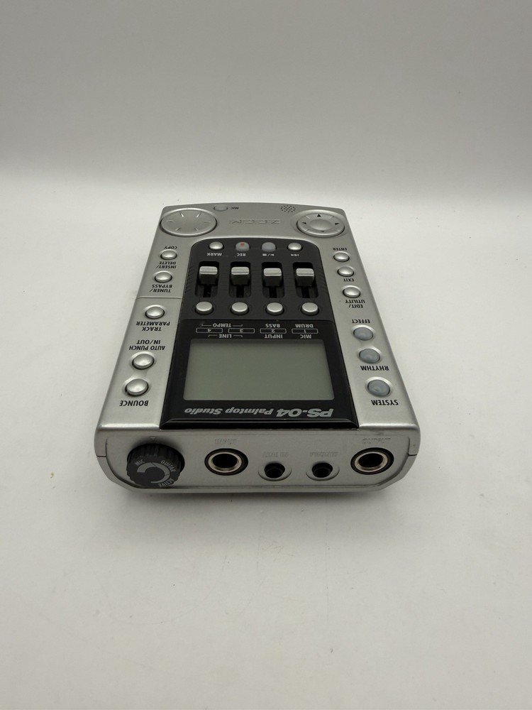 ZOOM PS04 Palmtop Studio Portable MultiTrack Recorder Tested And Works