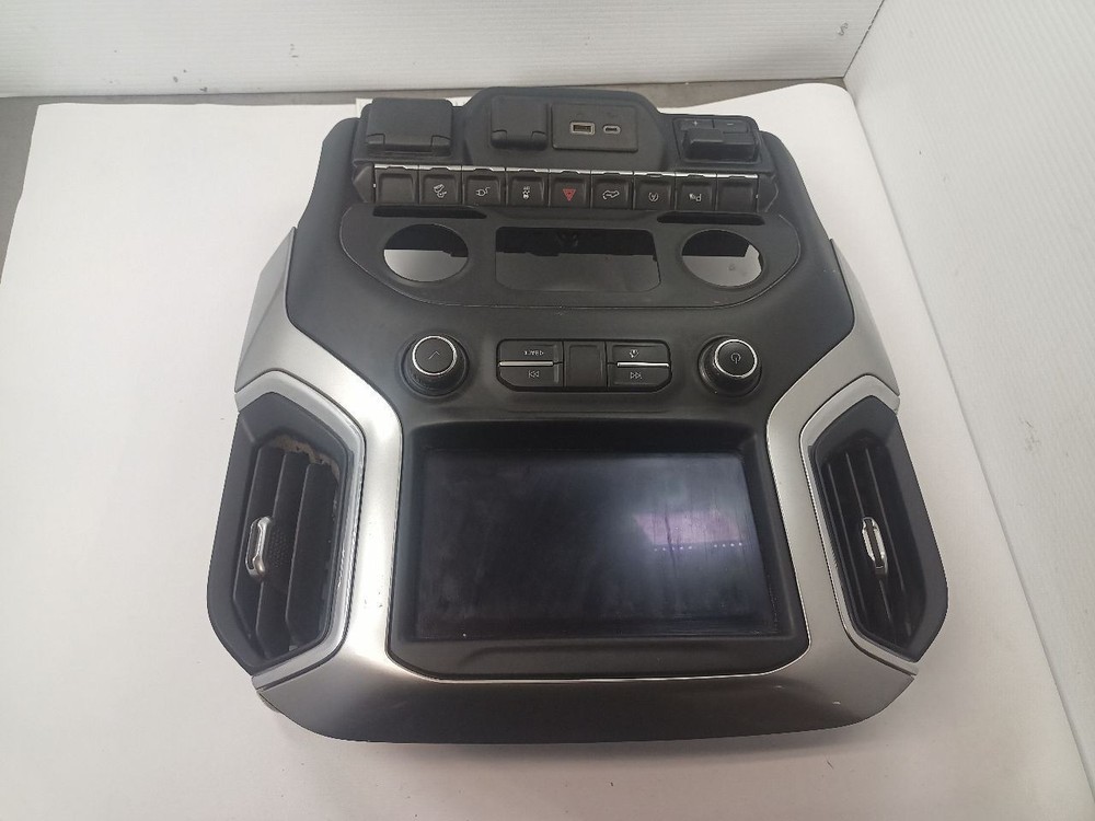 Display Screen w/Control Panel from 2020 Chevrolet Silverado 1500 12491236