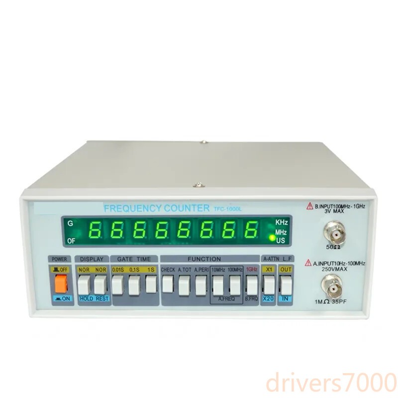 TFC-1000L High Precision Multifunction Digital Frequency Meter Measuring Meter