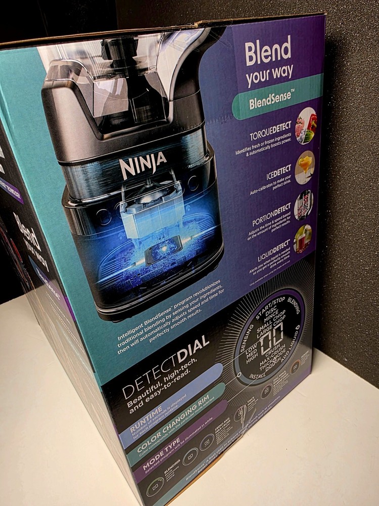 Ninja Detect™ Kitchen System Power Blender Plus Processor Pro with...