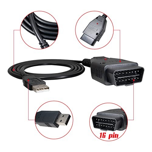 Diagnostic Cable Tool Scanner Kit & Software SDS 8.40 Compatible with Suzuki