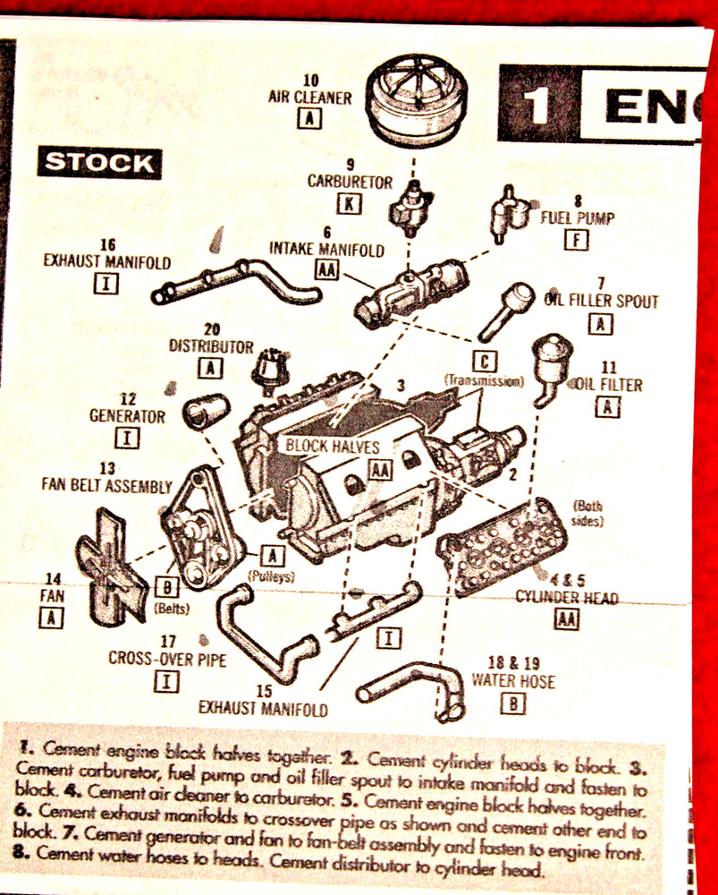 2 ENGINE SPECIAL "CLASSIC OLD SCHOOL" FLAT HEAD FORD & CHRYSLERS " FIREDOME V-8