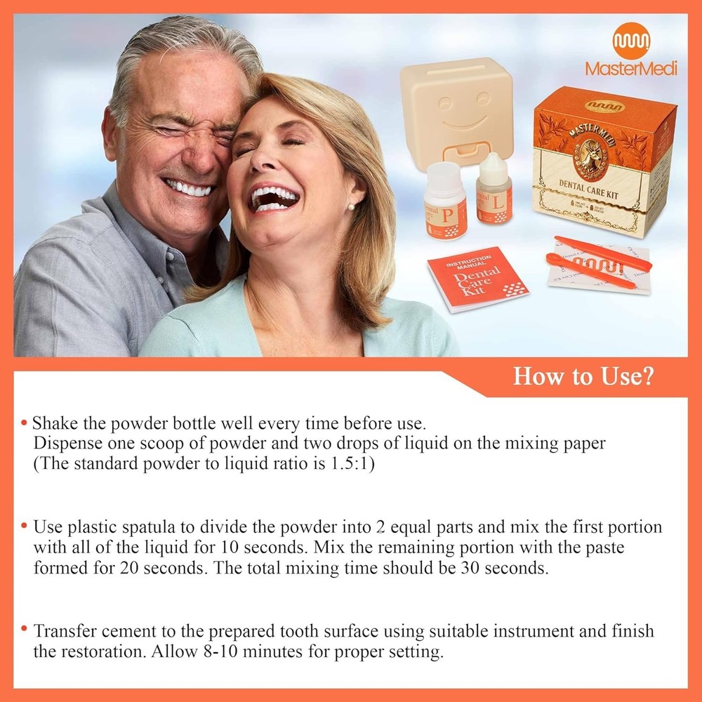Tooth Filling Kit - Self Curing & High Strength