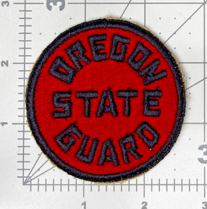 1942-1948 Oregon State Guard Patch Inv# K2085