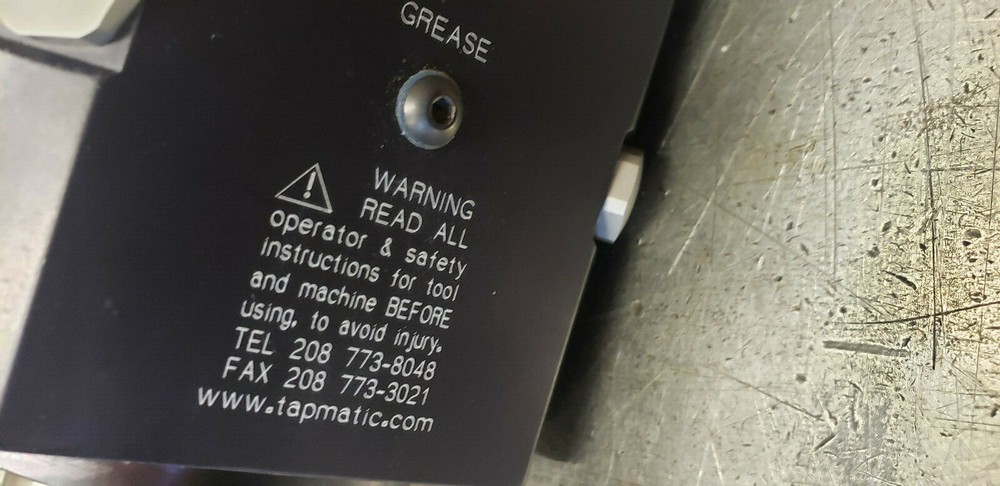 CST Tapmatic RDTIC85 Reversible Tapping Attach 1" SS ER32, Max Cap 7/8 M22.