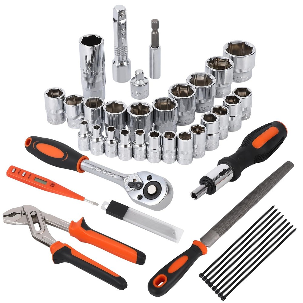 ✨236 Piece Auto Repair Tool Set,Socket Wrench Mixed Tool Set Hand Tool Kit Tool