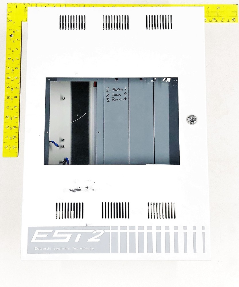 Edwards System Technology Empty Fire Alarm Enclosure EST 2 USED