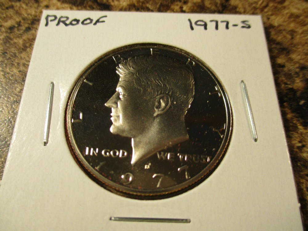 1977-S PROOF KENNEDY HALF DOLLAR