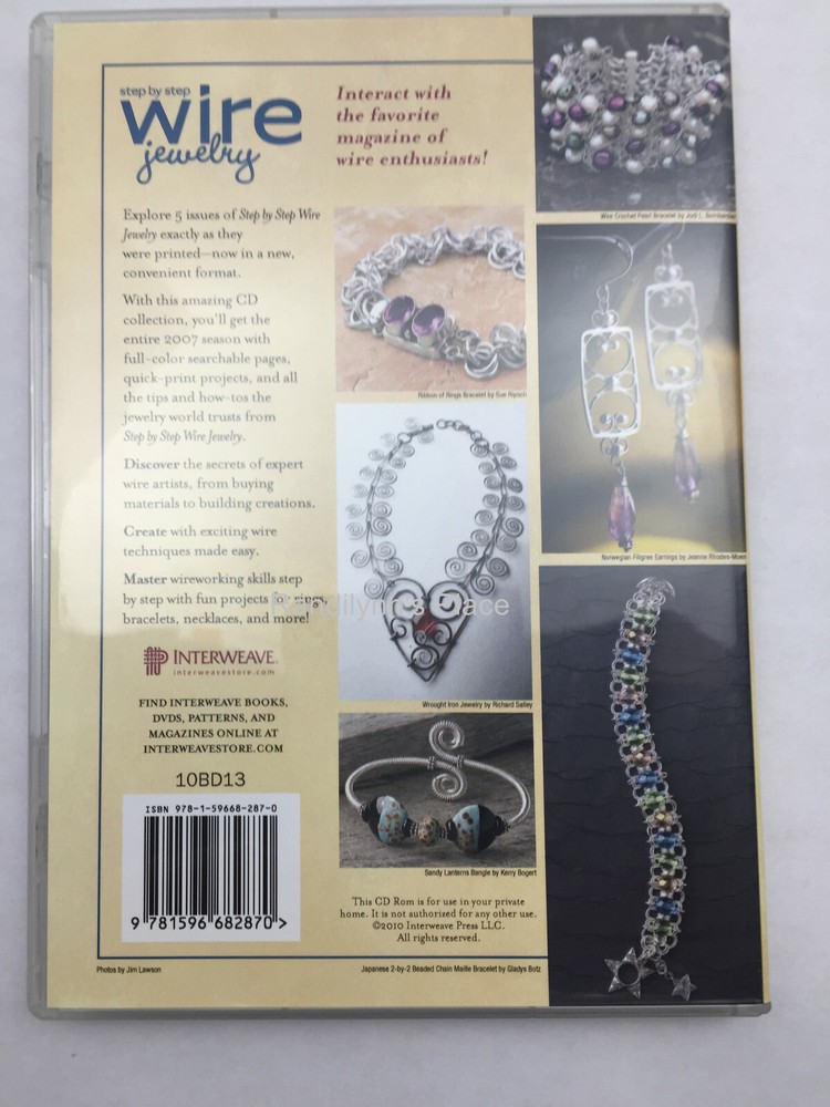 Step by Step Wire Jewelry 2007 Collection CD 5 Issues
