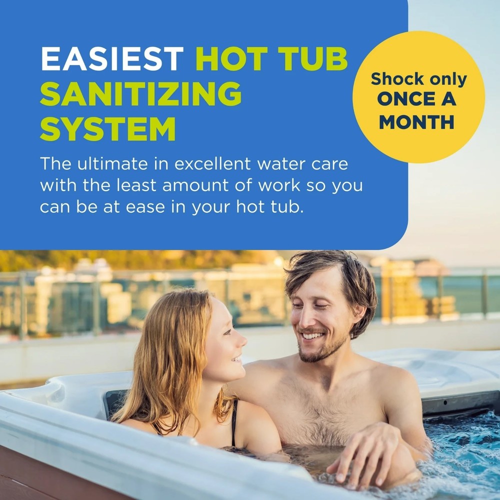 FROG @ease Hot Tub Floating Sanitizing System – SmartChlor & Mineral Technology