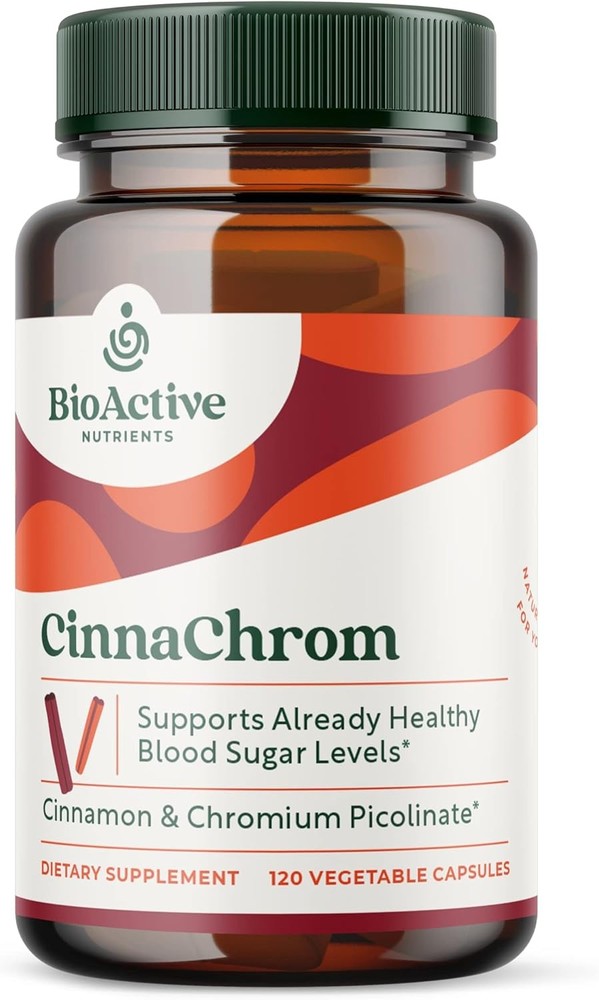 BioActive Nutrients CinnaChrom Dietary Supplement — Chromium Picolinate,