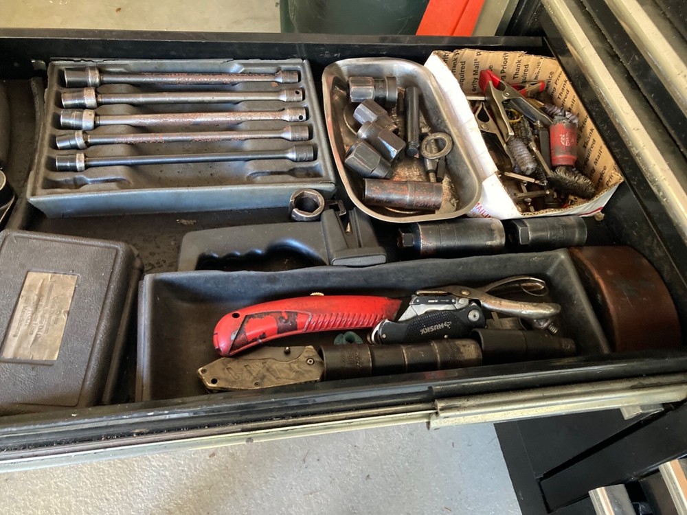 Matco M6 toolbox and tools