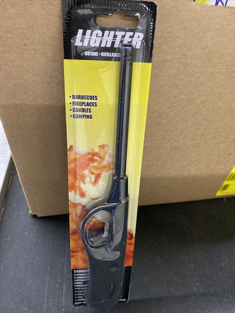 Refillable 10.5 inch Lighter Adjustable Flame
