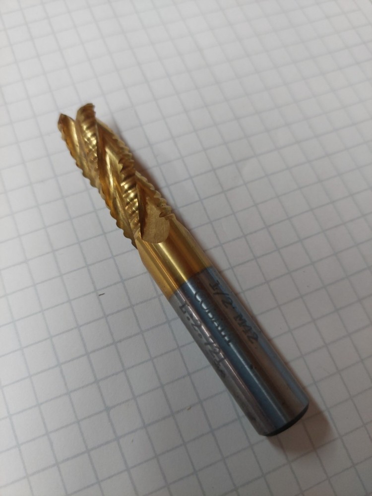 1/2 M42 Cobalt Roughing Cutter NOS